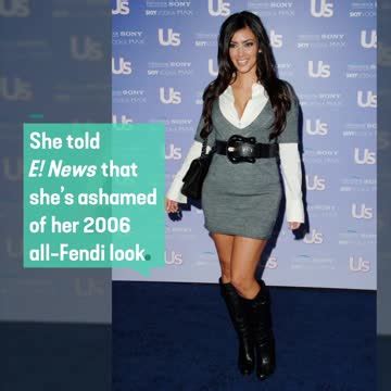 kim k 2006 fendi outfit|Kim Kardashian Is Not Proud of Her Infamous 2006 Fendi Outfit.